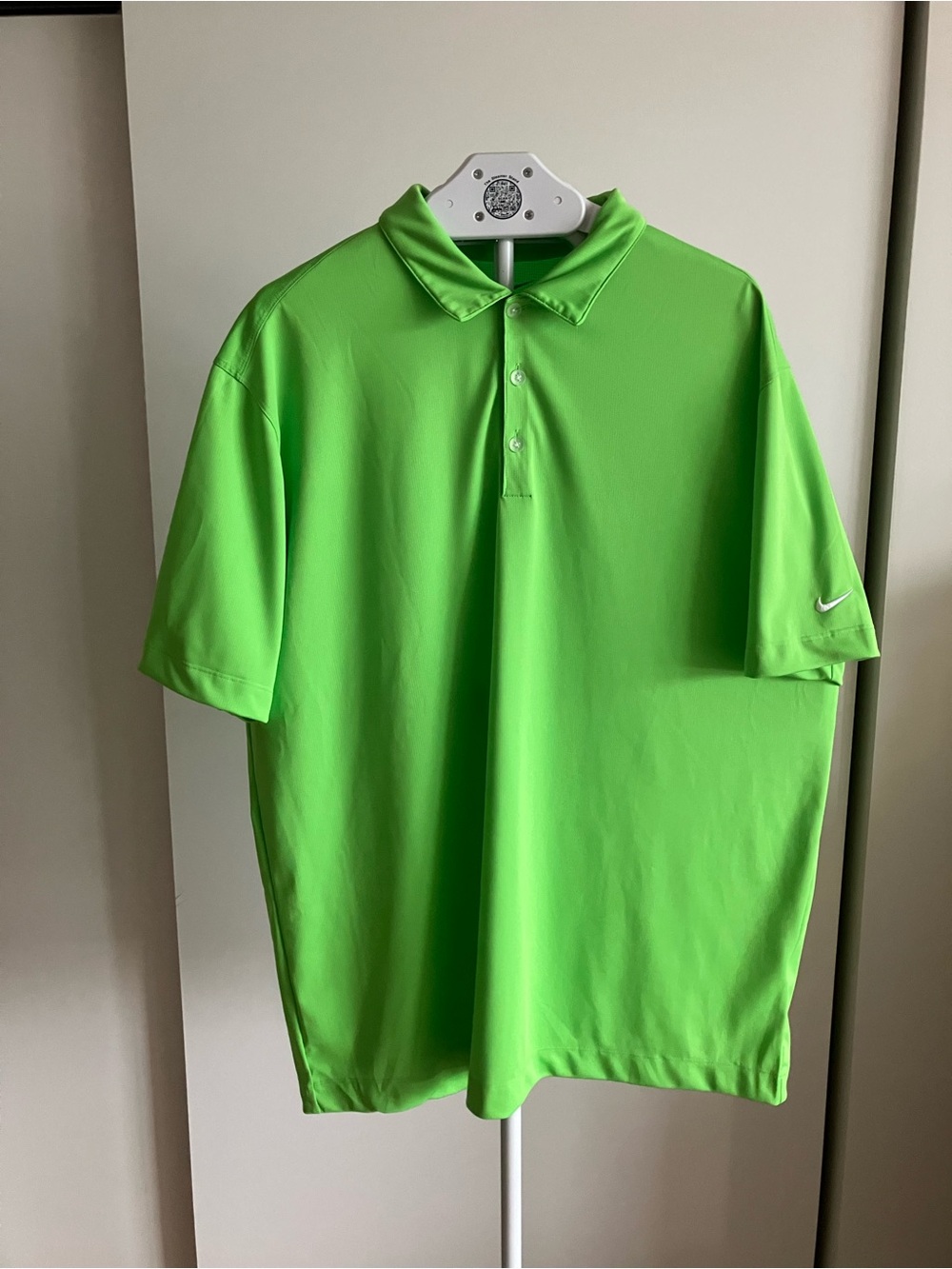 Nike Men’s Bright Green Polo Shirt